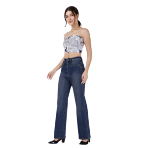 The Signature High-Rise Straight Jean | Dark Indigo